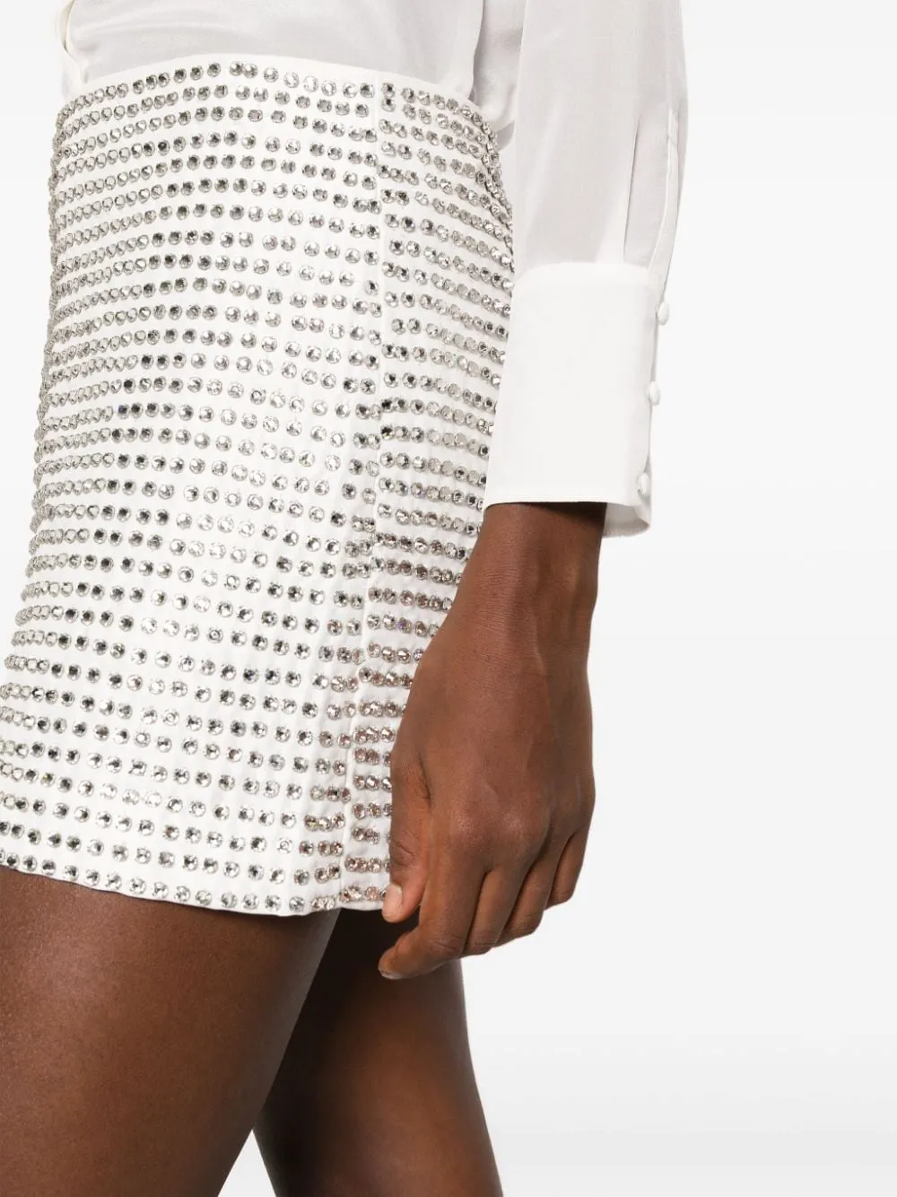 Alice   Olivia Skirts Silver