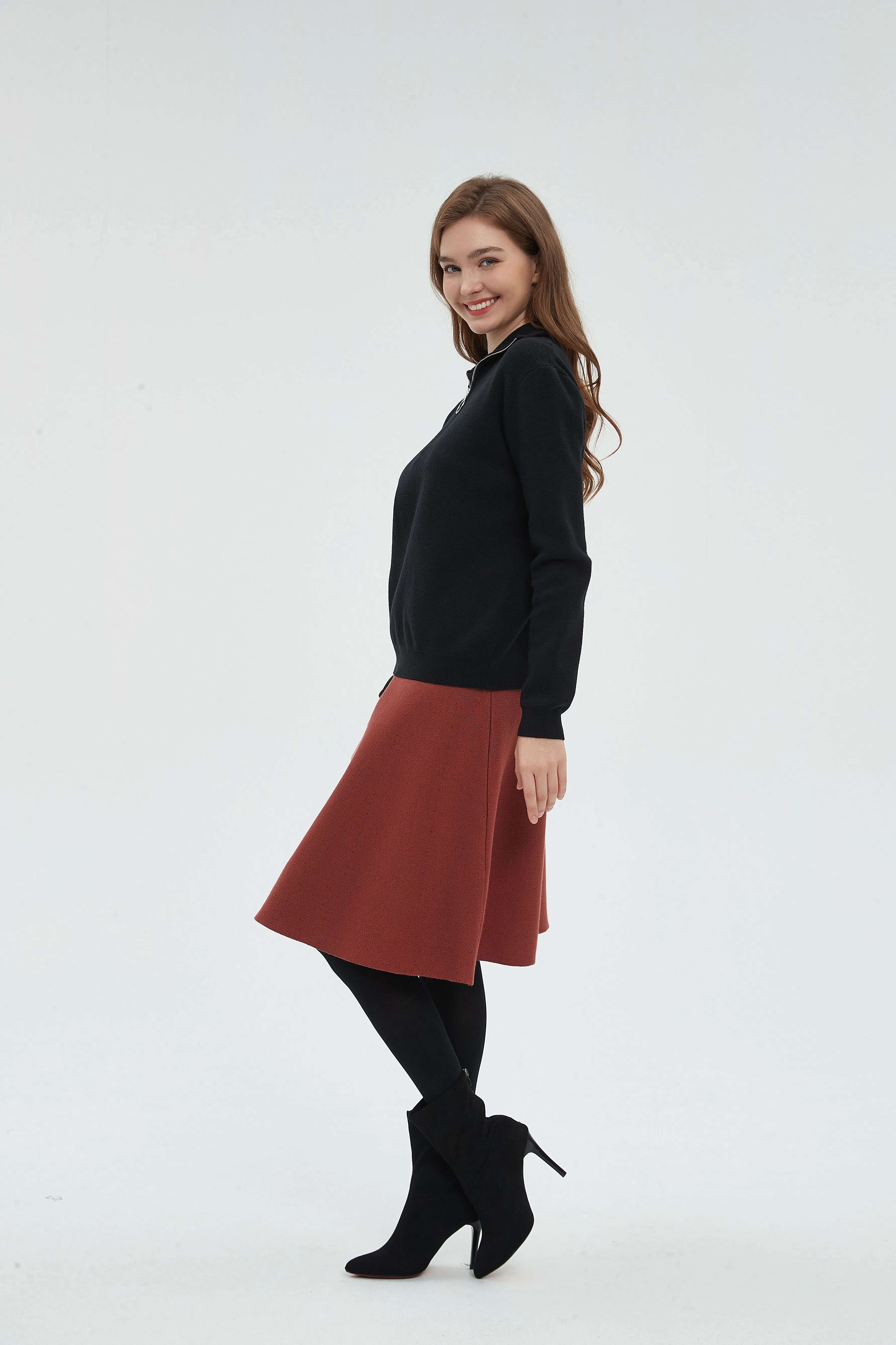 AMAZING  MM SKIRT - RUST