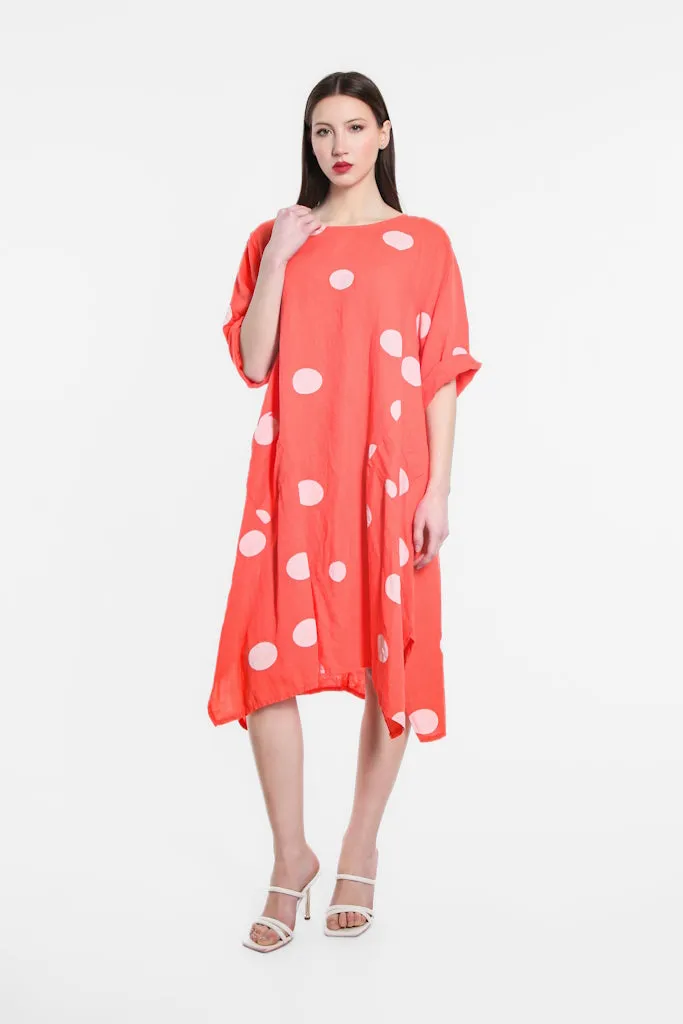 April Spotted Pocket Dress (DSS165)