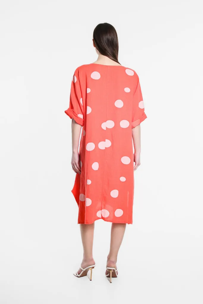 April Spotted Pocket Dress (DSS165)