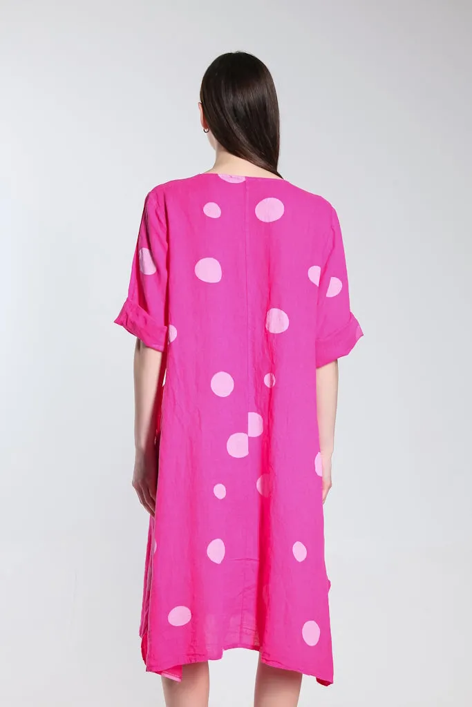 April Spotted Pocket Dress (DSS165)