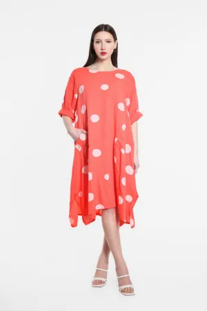 April Spotted Pocket Dress (DSS165)