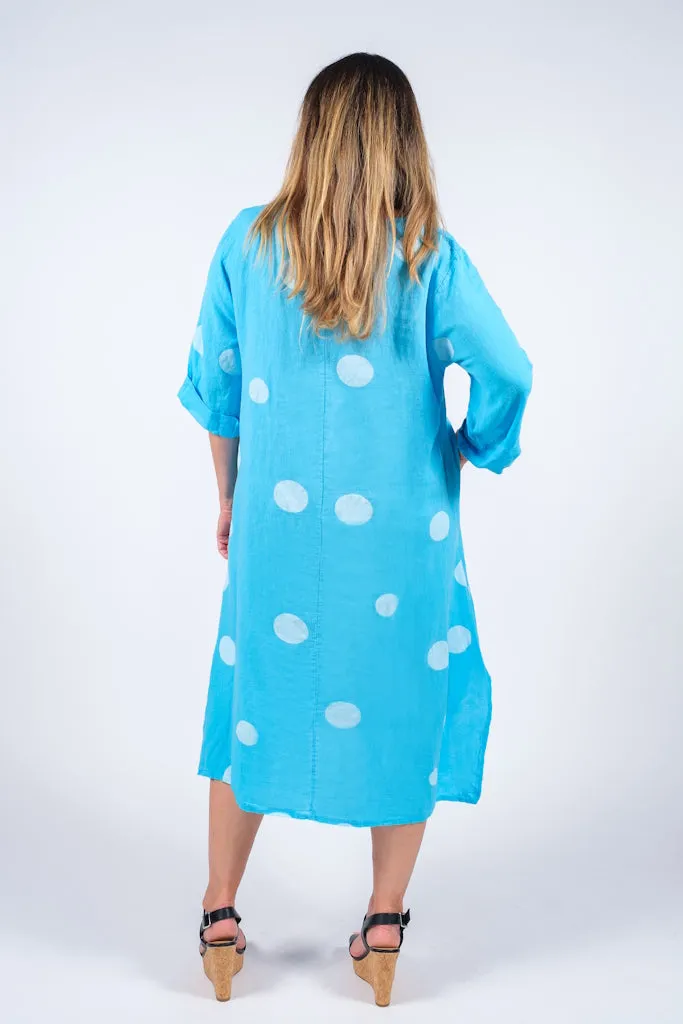 April Spotted Pocket Dress (DSS165)