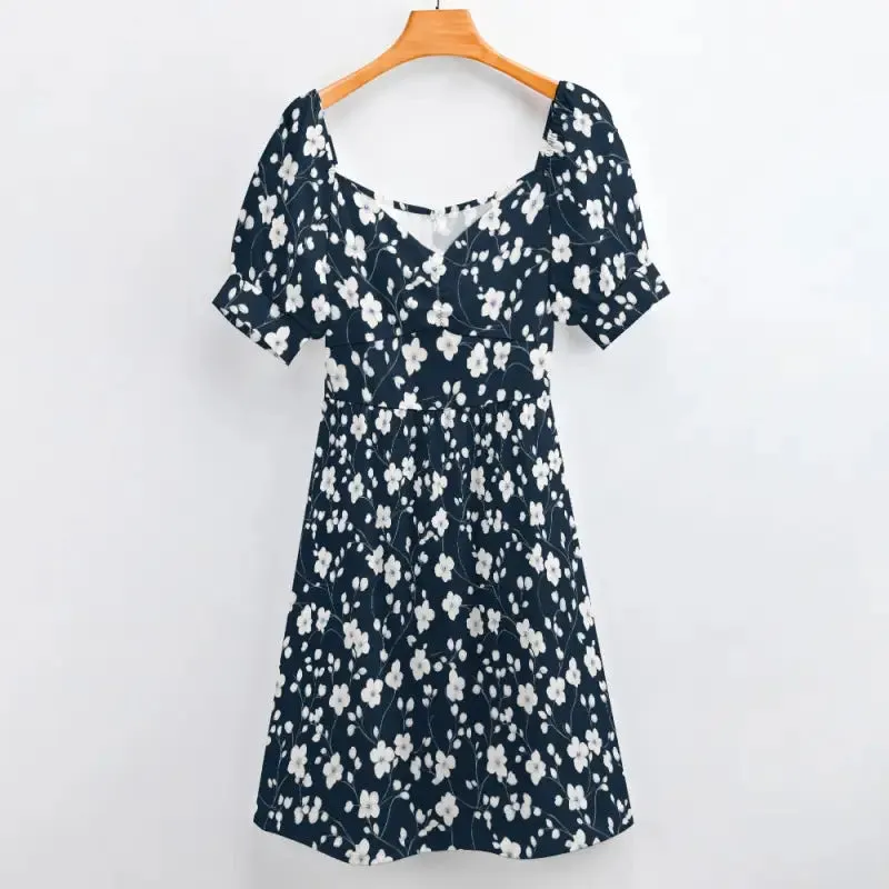 Dance Like a Flower in Our Enchanting Floral Sweetheart Dress