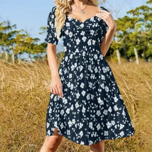 Dance Like a Flower in Our Enchanting Floral Sweetheart Dress