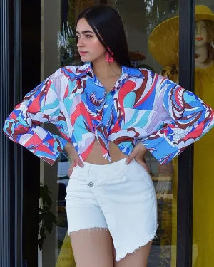 Fashion Talk Aloud High Waist Denim Shorts