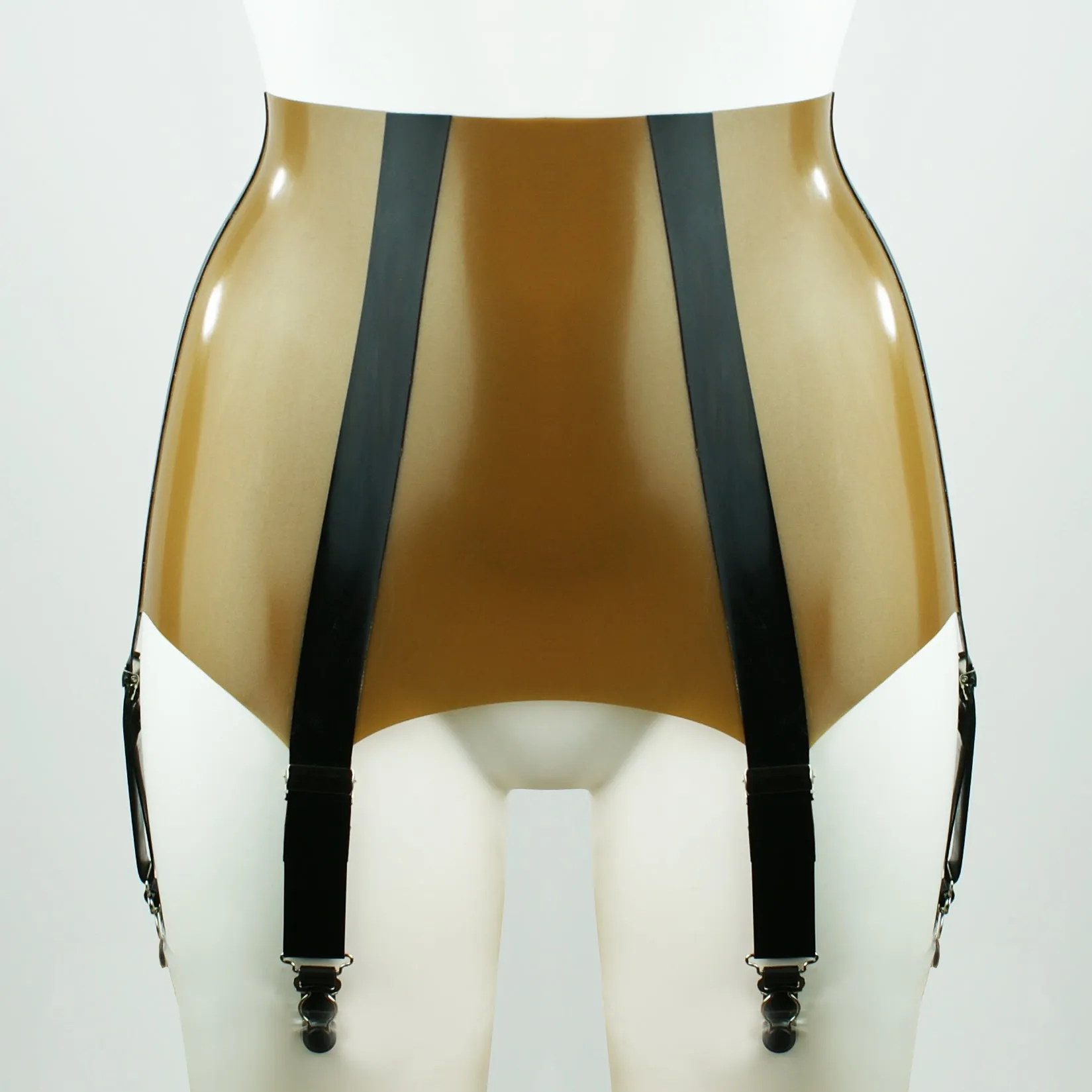 High Waisted Suspender Belt