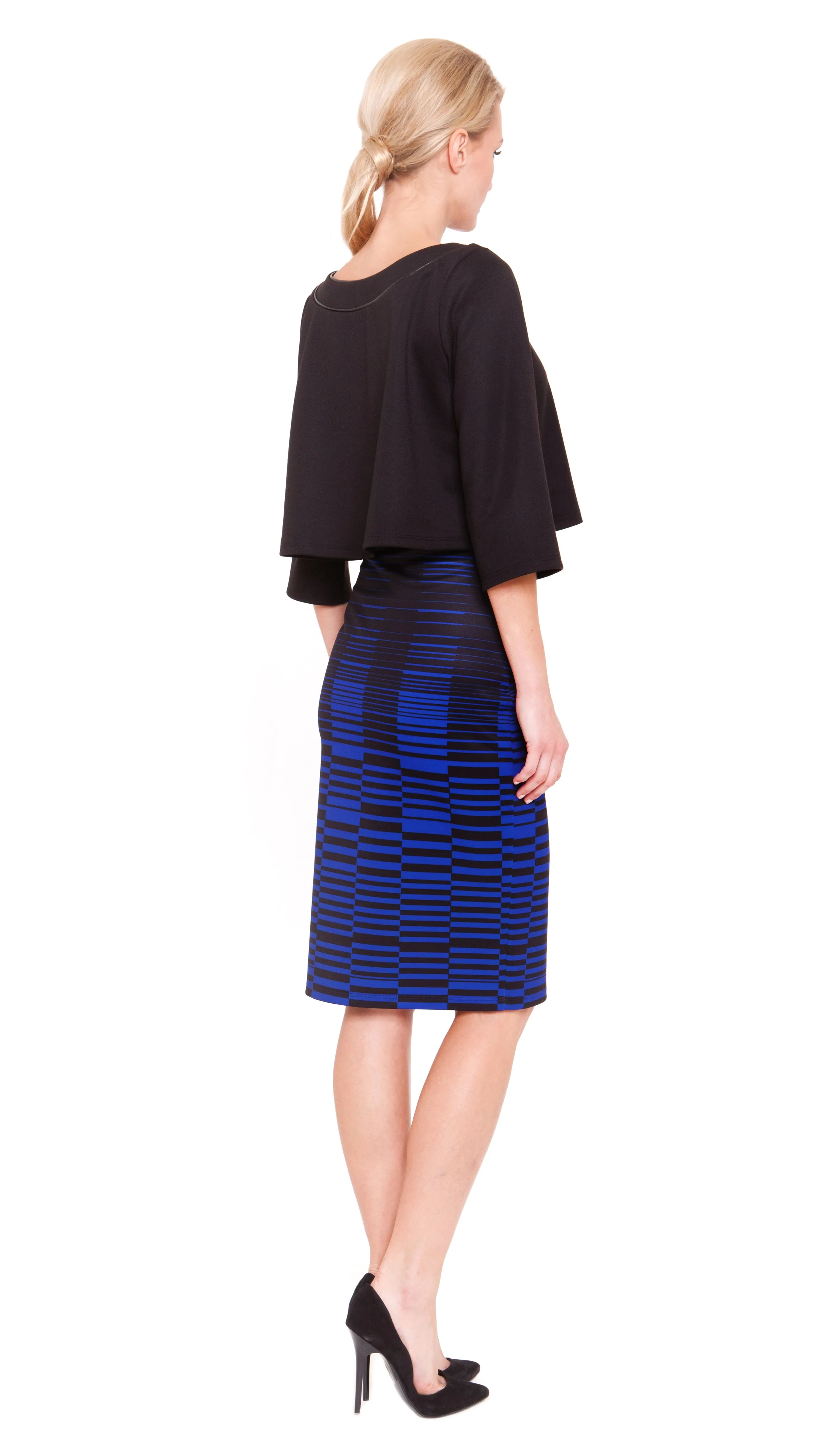 Jewel High-Waisted Pencil Skirt