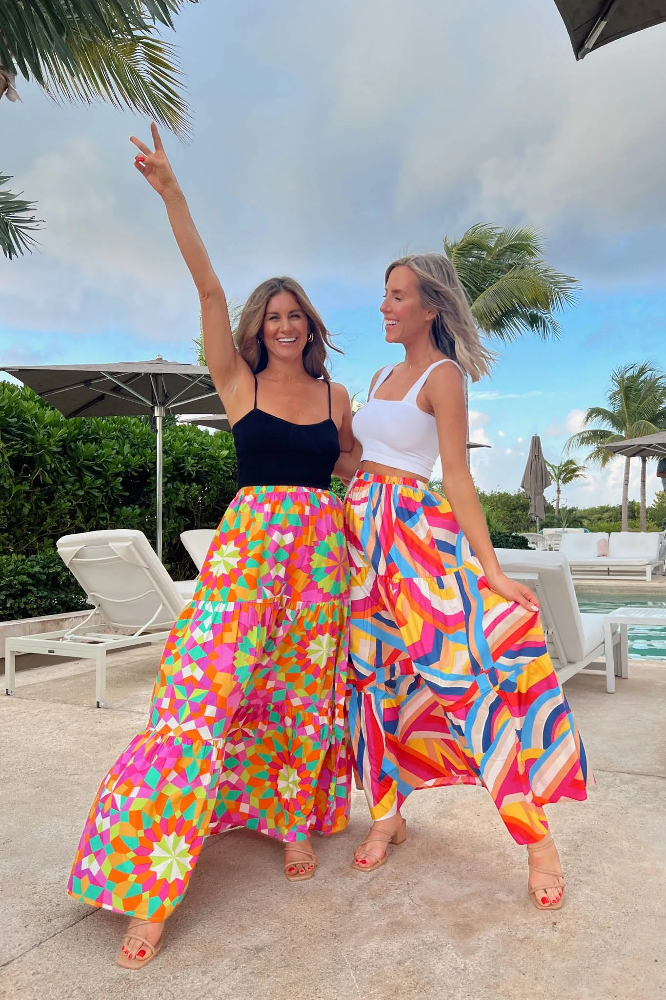 Kaleidoscope Maxi Skirt