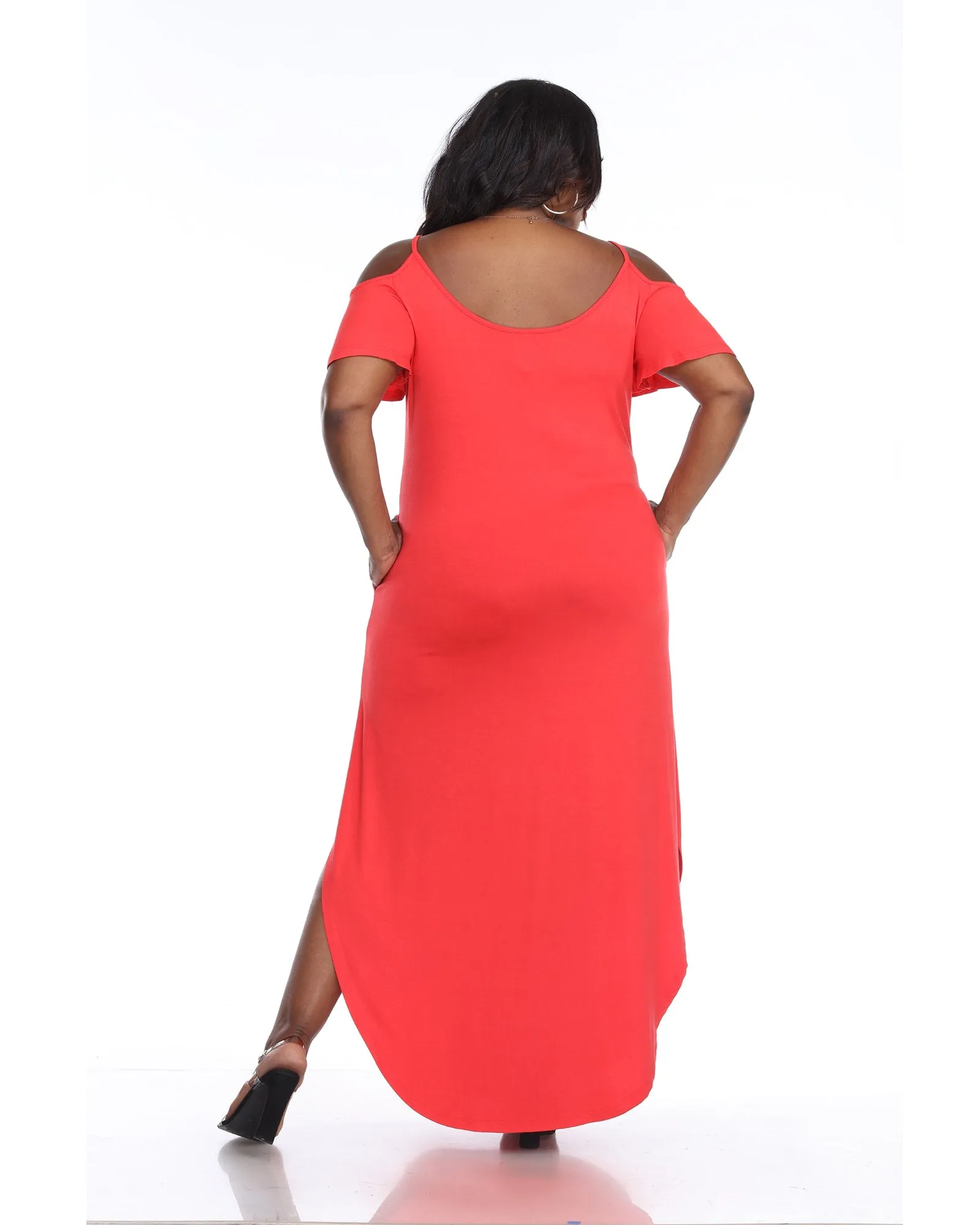 'Lexi' Maxi Dress | Red