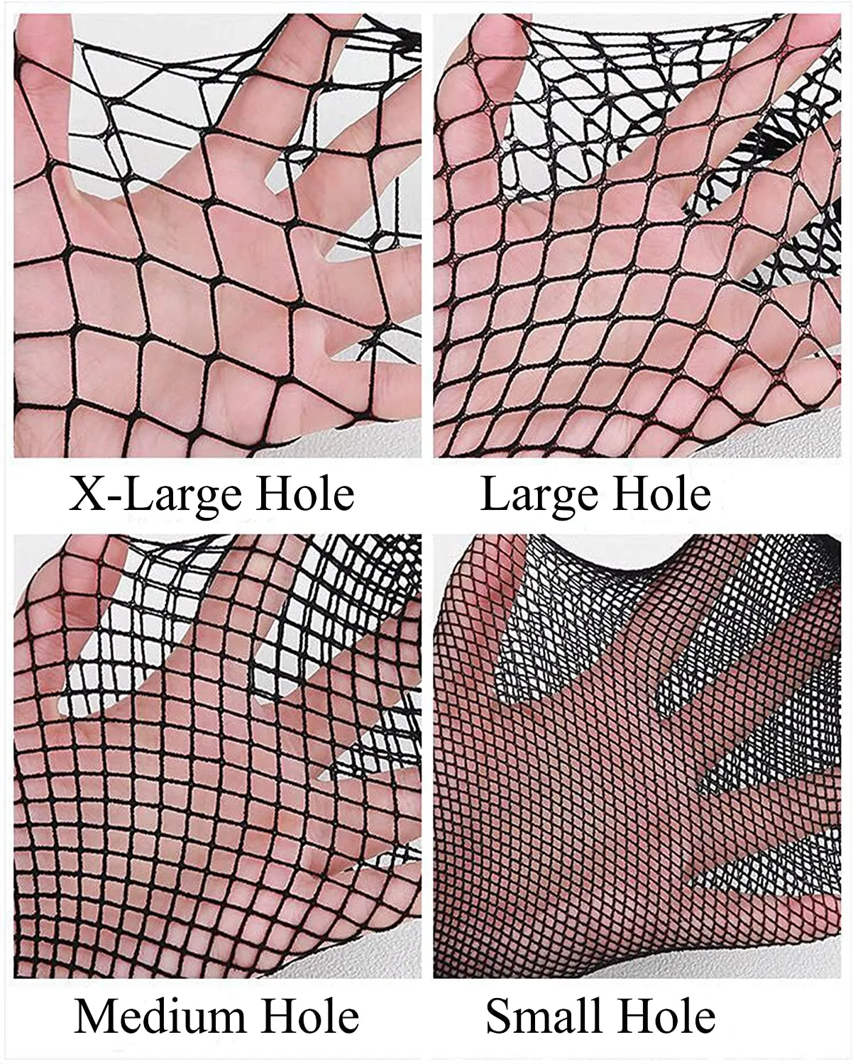 Lidogirls Glitter High Waist Fishnet Mesh Tight Stockings Hosiery Pantyhose
