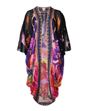 Long Sleeve Long Cape | Flight