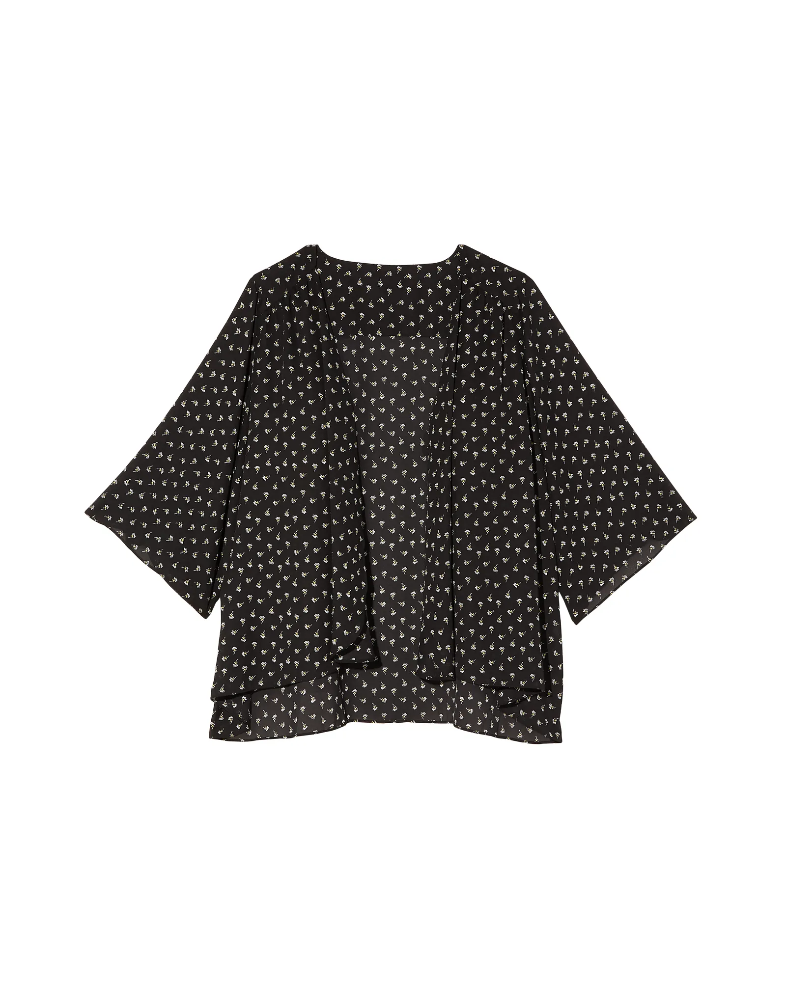 Santes Kimono | Black / White