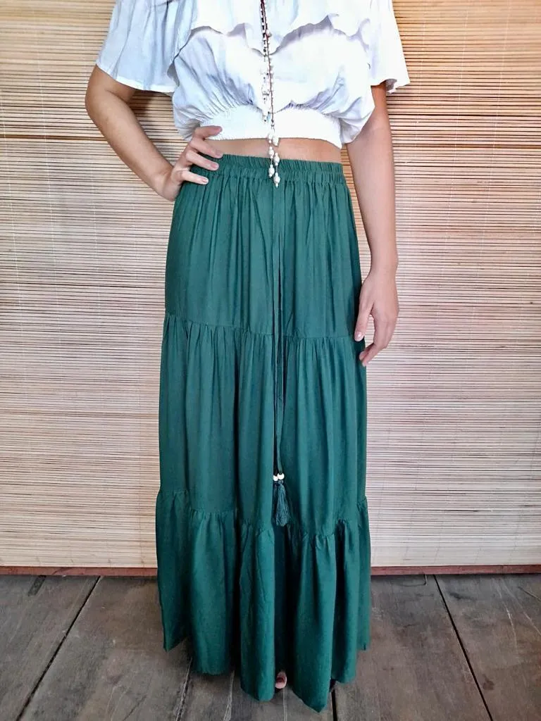 SKIRT GYPSY Dark Green