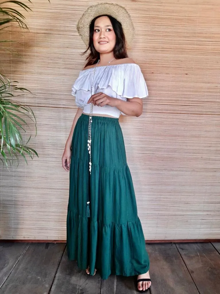 SKIRT GYPSY Dark Green