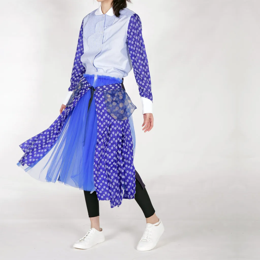Skirts - Layers of Tapes, Mesh and Shirt