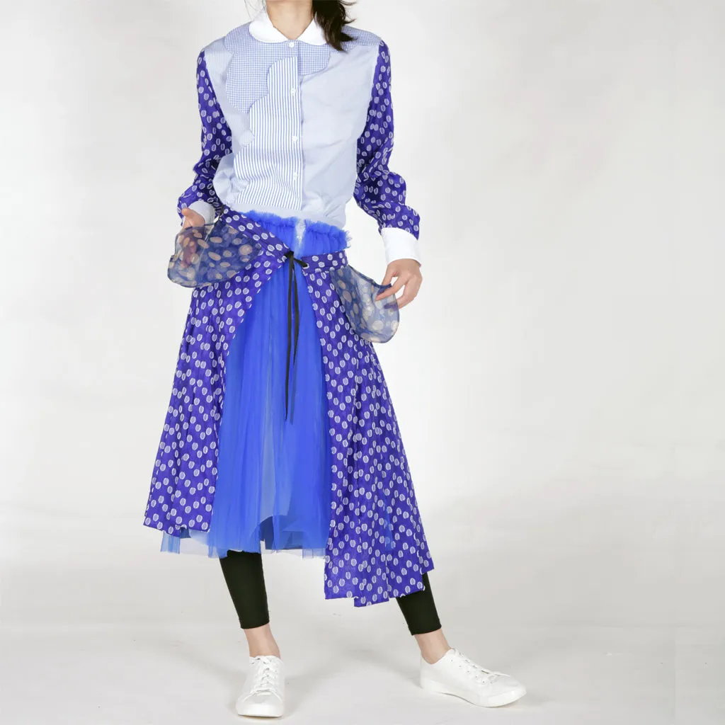 Skirts - Layers of Tapes, Mesh and Shirt