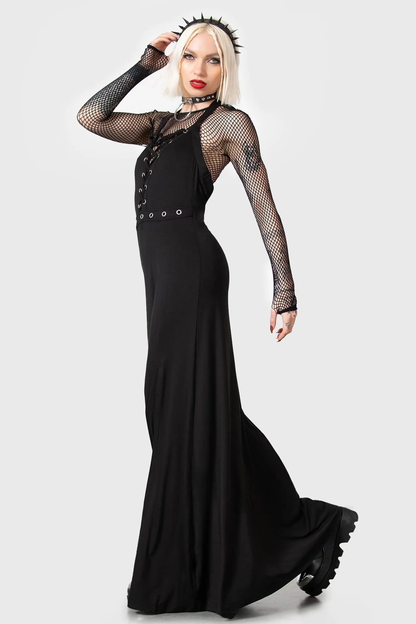 Tristania Maxi Halter Dress