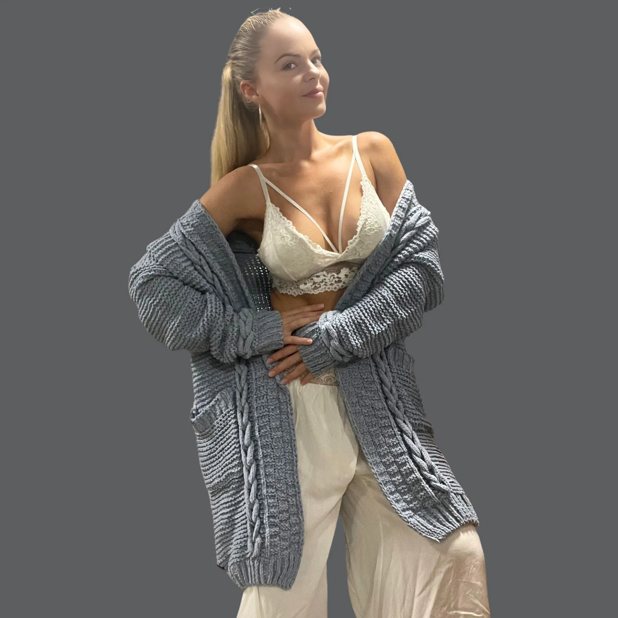 Violet Vibes Cardy