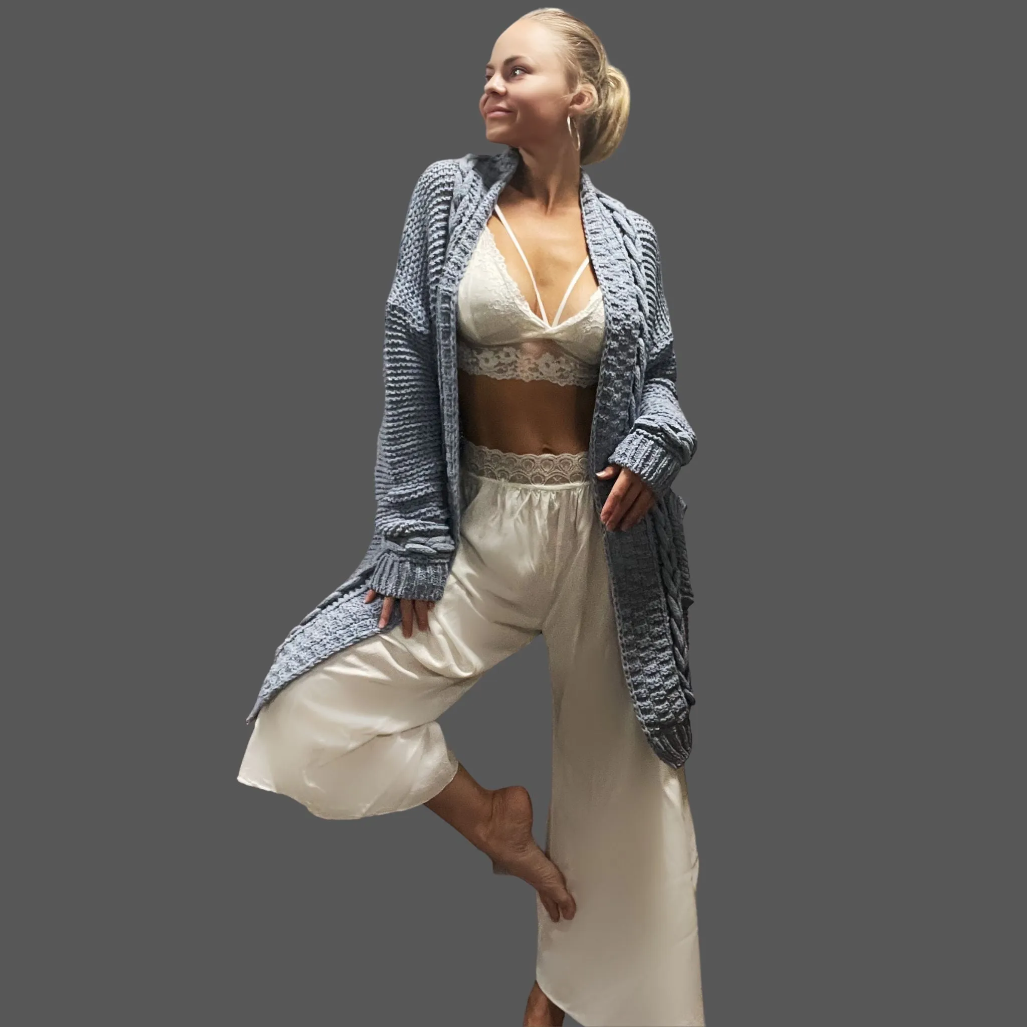 Violet Vibes Cardy