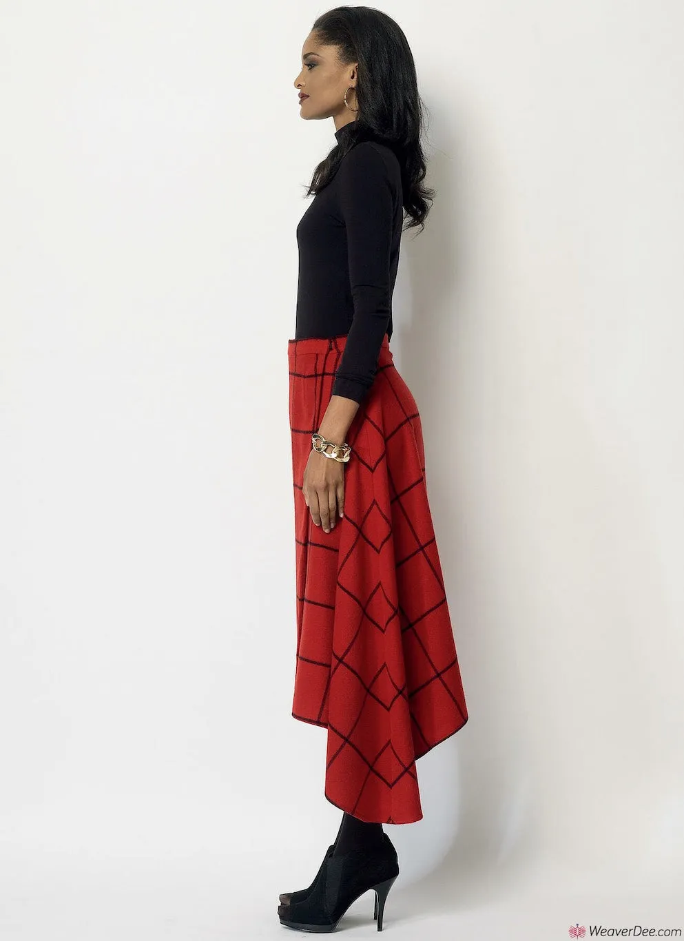 Vogue Pattern V8956 Misses' Wrap Skirts