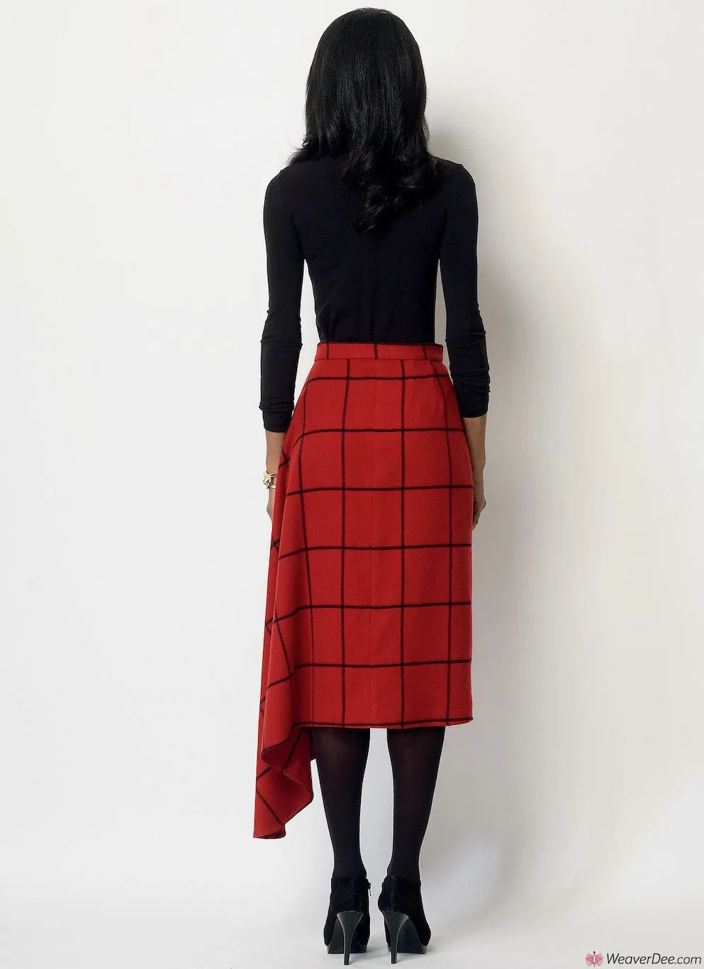 Vogue Pattern V8956 Misses' Wrap Skirts