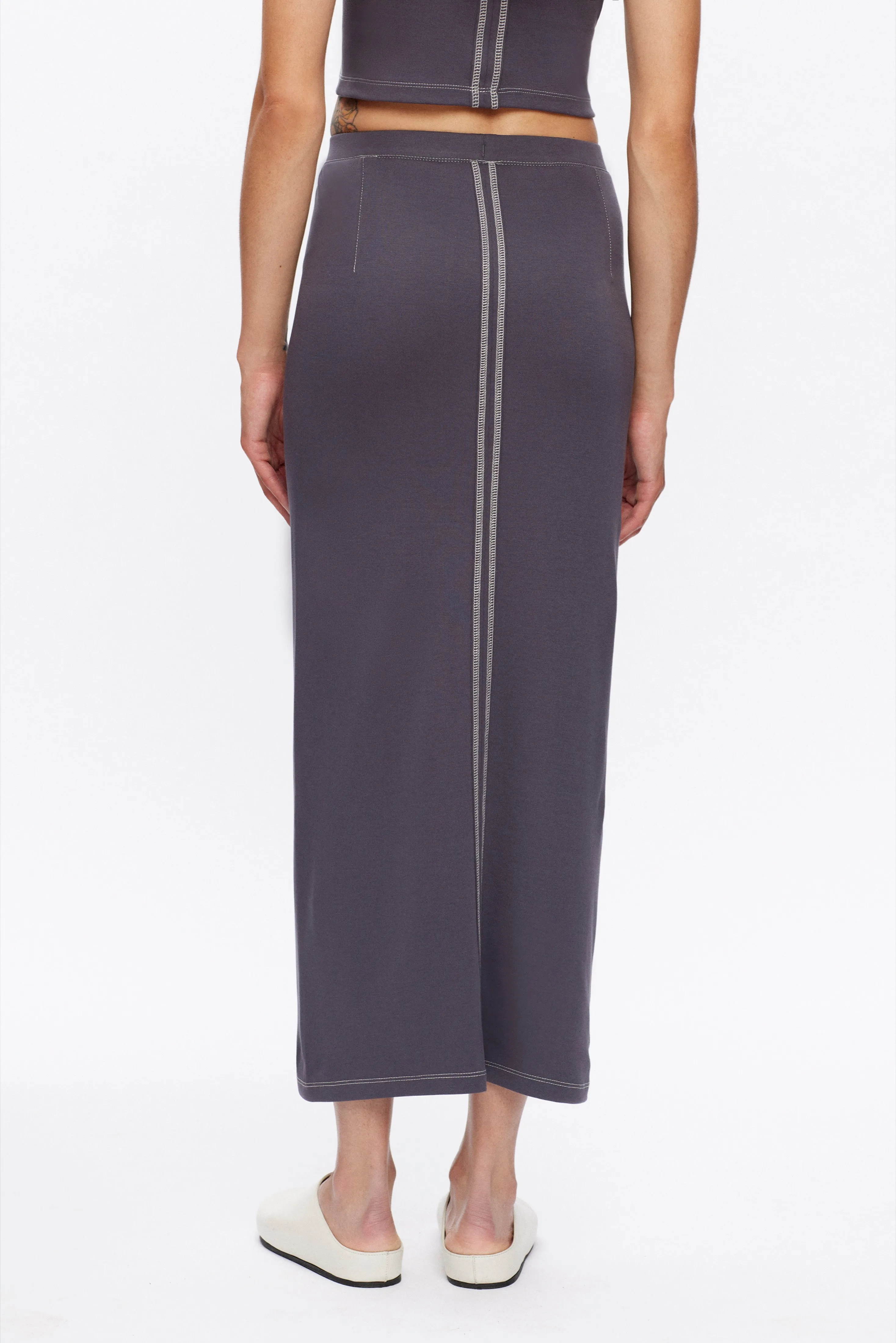 Women's Lotfia Skirt in Iron/Birch